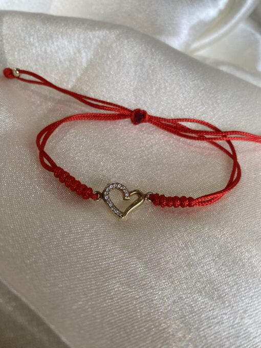 PULSERA DE CORAZON CON CIRCONIOS