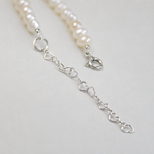 15_3 Collar de Perlas con Turquesa en Plata 925