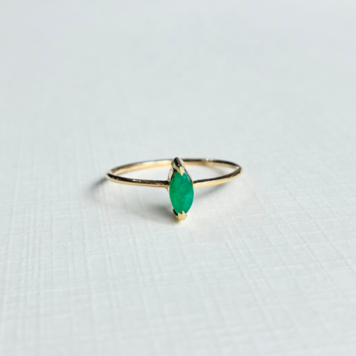 2 Anillo Esmeralda Marquesa