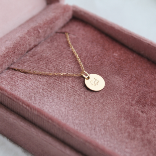 Dije personalizado en oro 14K y 18K