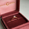 32_1 Anillo Solitario Clásico en Oro 14K y 18K
