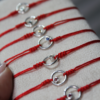 Pulsera Natal Círculo en Plata 925 y Oro 14K