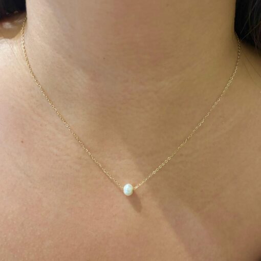 Collar Perla en Oro 18K