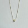 Collar Perla en Oro 18K con perla natural de 5 mm en cadena de 45 cm