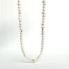 Collar Perlas Clásico en Plata 925 con perlas cultivadas de 5 mm y cadena de 40 cm más extensión
