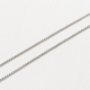 Cadena Veneciana en Oro Blanco 18K