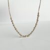 Collar Esferas en Plata 925 con esferas de 3 mm sobre cordón ajustable de nylon