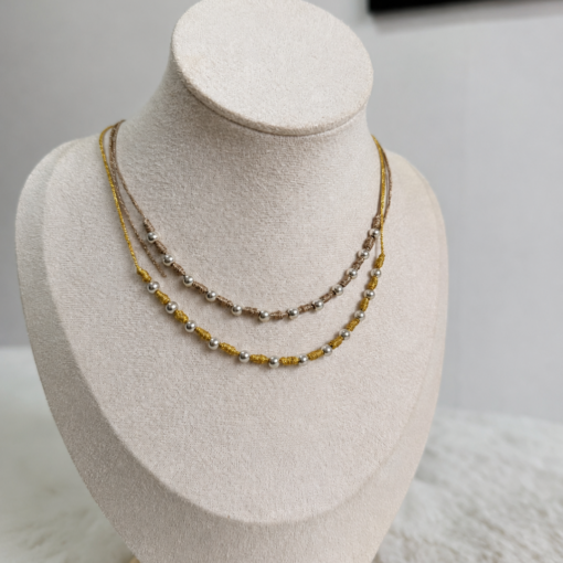 Collar Esferas en Plata 925
