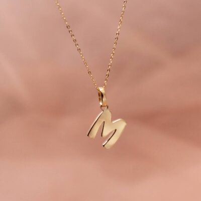 Dije Inicial en Oro 14K y 18K o Plata 925