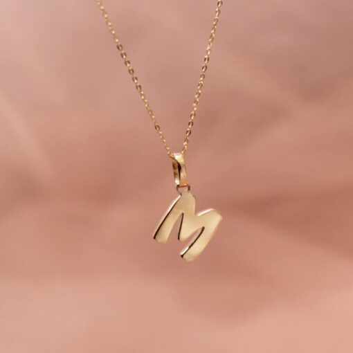 Dije Inicial en Oro 14K y 18K o Plata 925