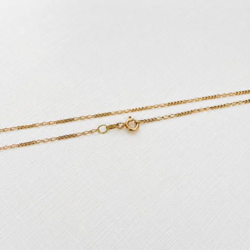 Cadena Cubana en Oro 18K