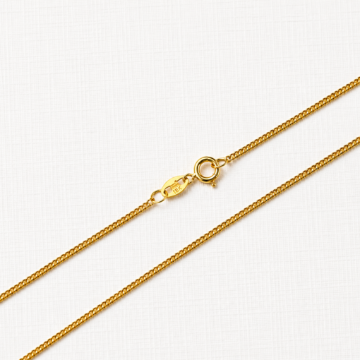 Cadena Plana Oro 18K