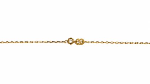 Cadena Diamantada Oro 18K