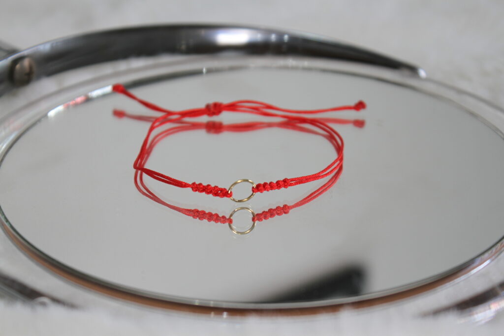 Pulsera Círculo Oro 14k