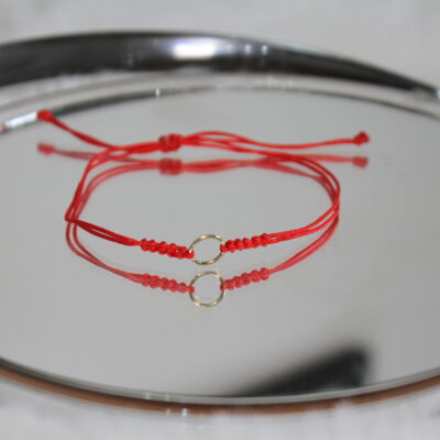 Pulsera Círculo Oro 14k