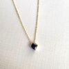 Collar Punto Luz en Oro 18K