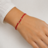 Pulsera Cruz  Oro 14k