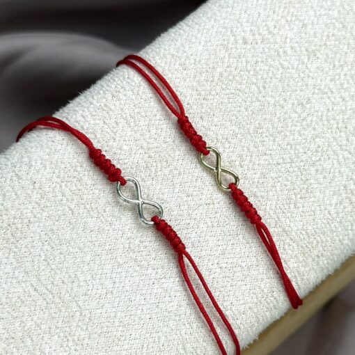 Pulsera Infinito en  Oro 14k y Plata 925